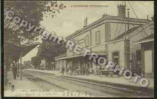 Ville de PESCHADOIRES Carte postale ancienne