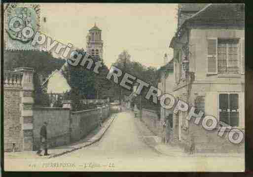 Ville de PIERREFONDS Carte postale ancienne
