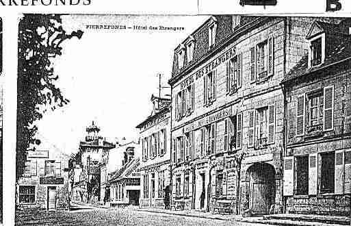 Ville de PIERREFONDS Carte postale ancienne