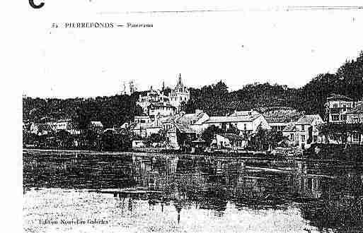 Ville de PIERREFONDS Carte postale ancienne