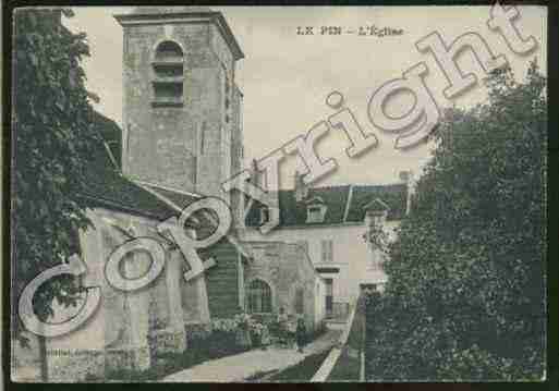 Ville de PIN(LE) Carte postale ancienne