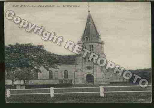 Ville de PINAUHARAS(LE) Carte postale ancienne
