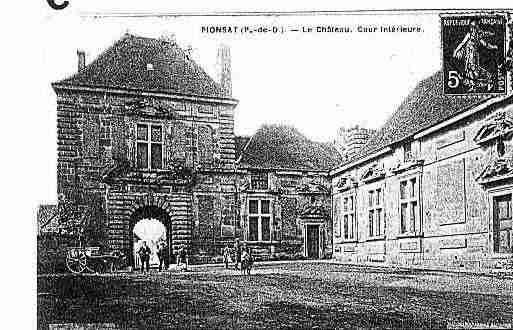 Ville de PIONSAT Carte postale ancienne