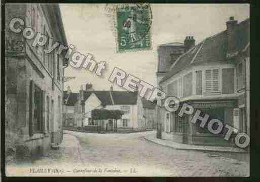 Ville de PLAILLY Carte postale ancienne