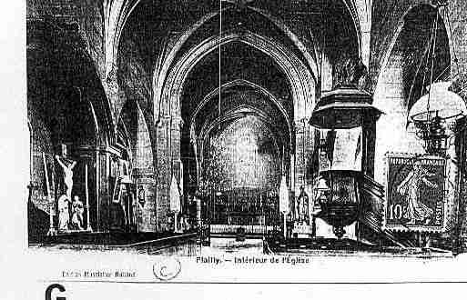 Ville de PLAILLY Carte postale ancienne