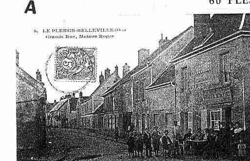 Ville de PLESSISBELLEVILLE(LE) Carte postale ancienne