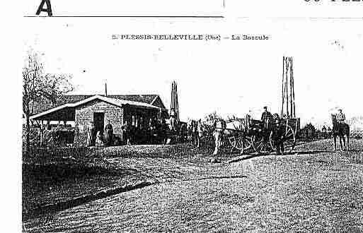 Ville de PLESSISBELLEVILLE(LE) Carte postale ancienne