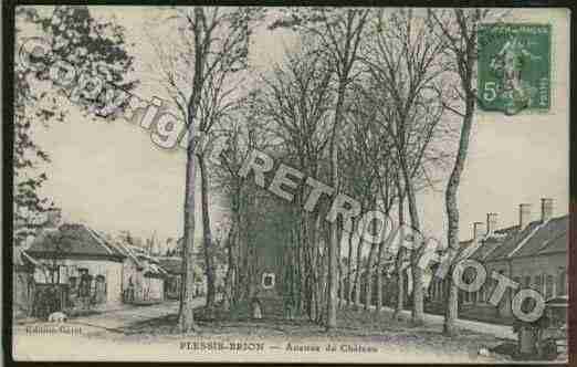 Ville de PLESSISBRION(LE) Carte postale ancienne