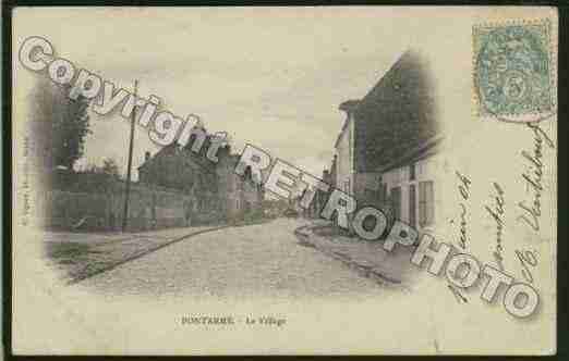 Ville de PONTARME Carte postale ancienne