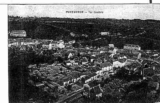 Ville de PONTAUMUR Carte postale ancienne