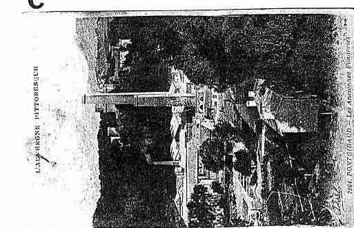 Ville de PONTGIBAUD Carte postale ancienne Ville de PONTGIBAUD Carte postale ancienne