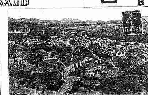 Ville de PONTGIBAUD Carte postale ancienne