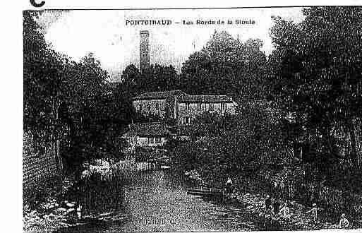 Ville de PONTGIBAUD Carte postale ancienne