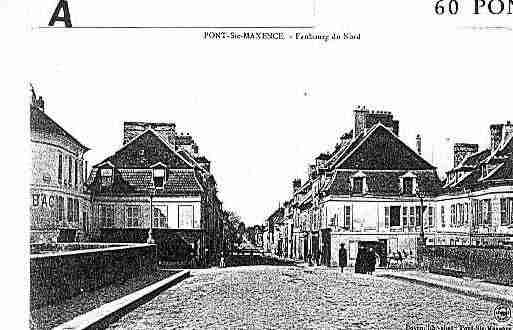 Ville de PONTSTMAXENCESARRON Carte postale ancienne