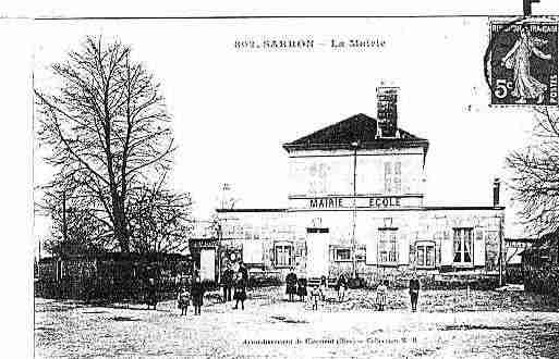 Ville de PONTSTMAXENCESARRON Carte postale ancienne