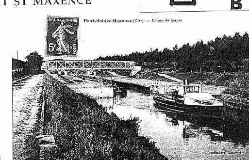 Ville de PONTSTMAXENCESARRON Carte postale ancienne