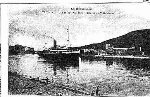 Ville de PORTVENDRES Carte postale ancienne Ville de PORTVENDRES Carte postale ancienne