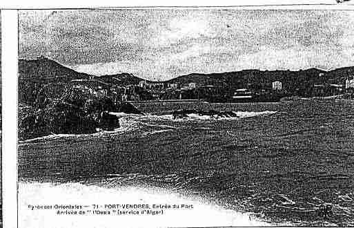 Ville de PORTVENDRES Carte postale ancienne