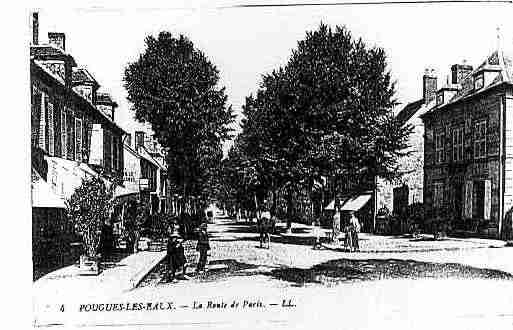 Ville de POUGUESLESEAUX Carte postale ancienne