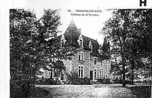 Ville de POUGUESLESEAUX Carte postale ancienne