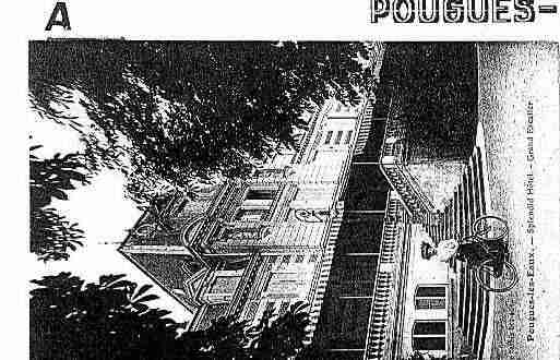 Ville de POUGUESLESEAUX Carte postale ancienne Ville de POUGUESLESEAUX Carte postale ancienne