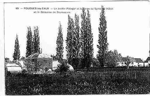 Ville de POUGUESLESEAUX Carte postale ancienne