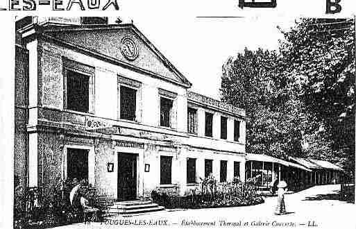 Ville de POUGUESLESEAUX Carte postale ancienne