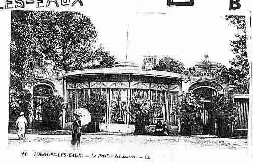 Ville de POUGUESLESEAUX Carte postale ancienne