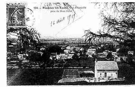 Ville de POUGUESLESEAUX Carte postale ancienne