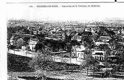 Ville de POUGUESLESEAUX Carte postale ancienne