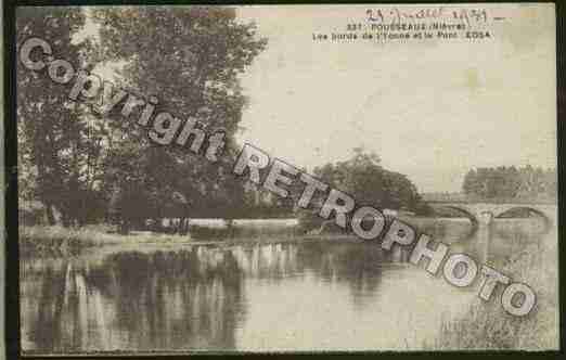 Ville de POUSSEAUX Carte postale ancienne