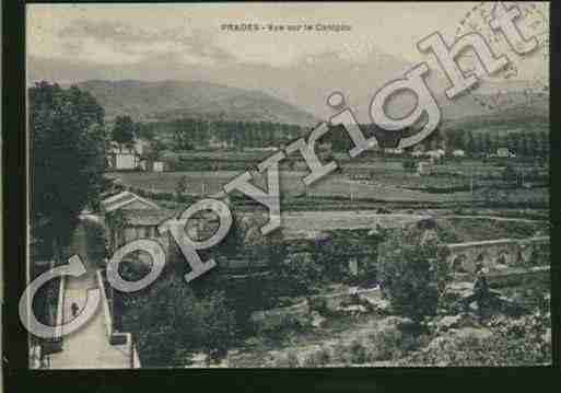 Ville de PRADES Carte postale ancienne