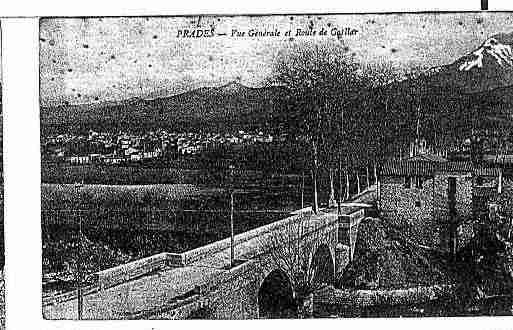Ville de PRADES Carte postale ancienne