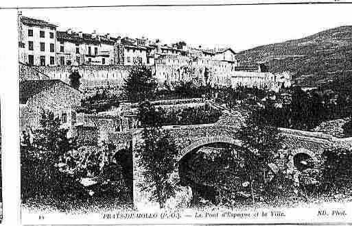 Ville de PRATSDEMOLLOLAPRESTE Carte postale ancienne