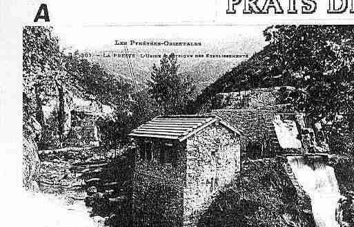 Ville de PRATSDEMOLLOLAPRESTE Carte postale ancienne