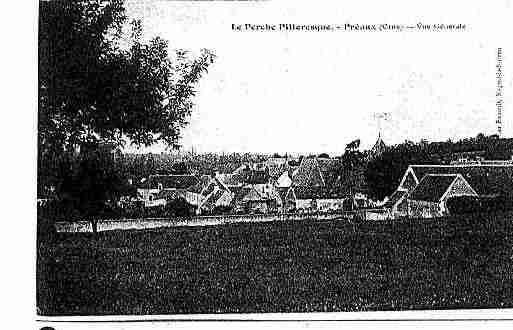 Ville de PREAUXDUPERCHE Carte postale ancienne