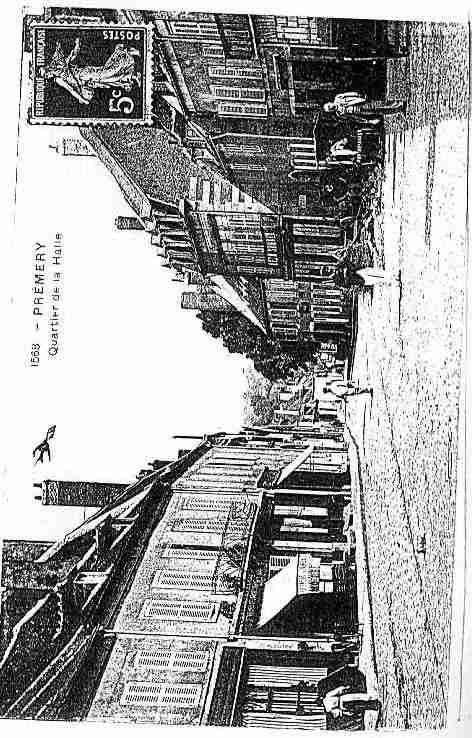 Ville de PREMERY Carte postale ancienne