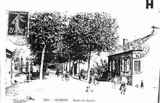 Ville de PREMERY Carte postale ancienne