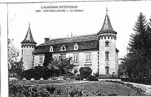 Ville de PUYGUILLAUME Carte postale ancienne