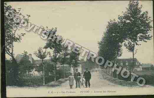 Ville de PUYOO Carte postale ancienne