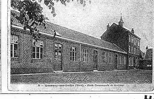 Ville de QUESNOYSURDEULE Carte postale ancienne