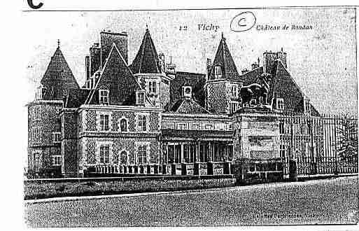 Ville de RANDAN Carte postale ancienne