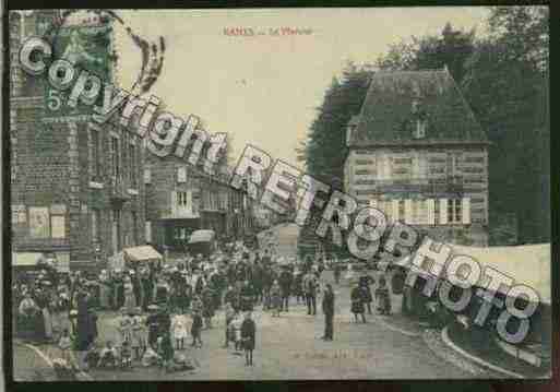 Ville de RANES Carte postale ancienne