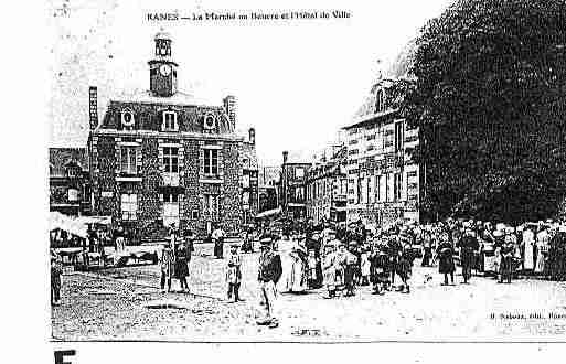 Ville de RANES Carte postale ancienne