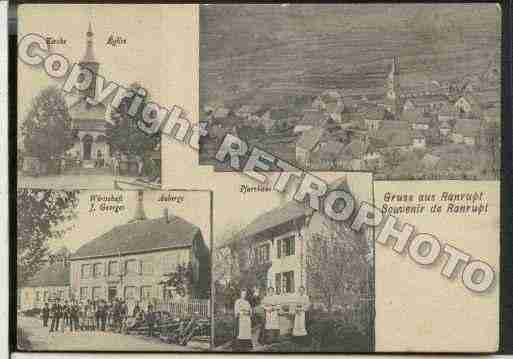 Ville de RANRUPT Carte postale ancienne