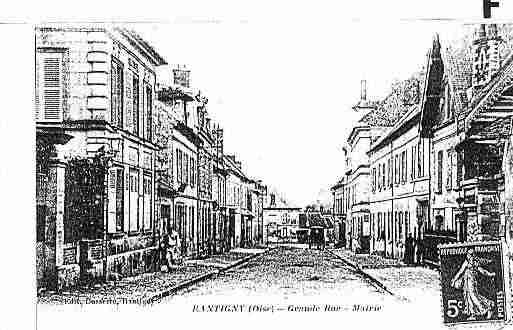 Ville de RANTIGNY Carte postale ancienne