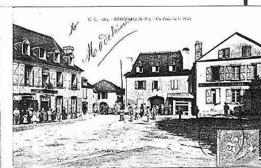 Ville de REBENACQ Carte postale ancienne