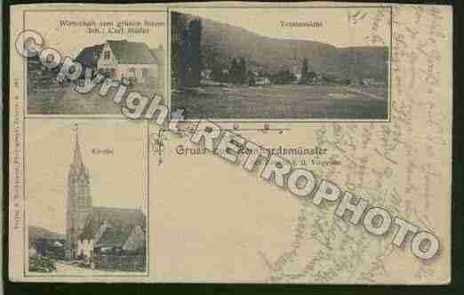 Ville de REINHARDSMUNSTER Carte postale ancienne