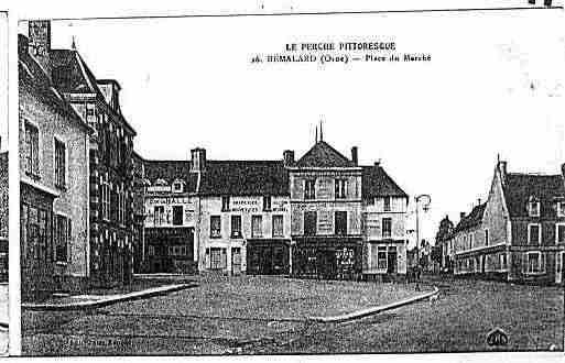 Ville de REMALARD Carte postale ancienne