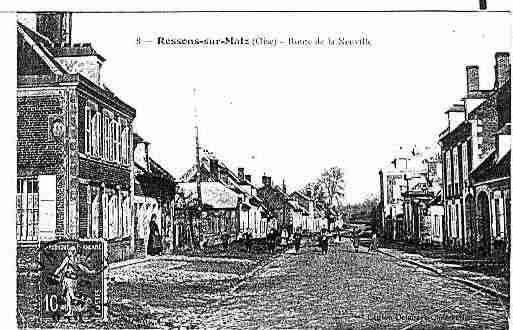 Ville de RESSONSSURMATZ Carte postale ancienne